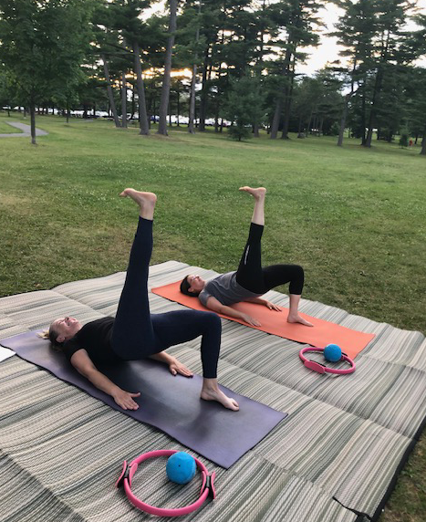 Pilates With Elke, Britannia Pilates: Pilates in the Park